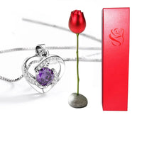 Infinity Heart - Amethyst