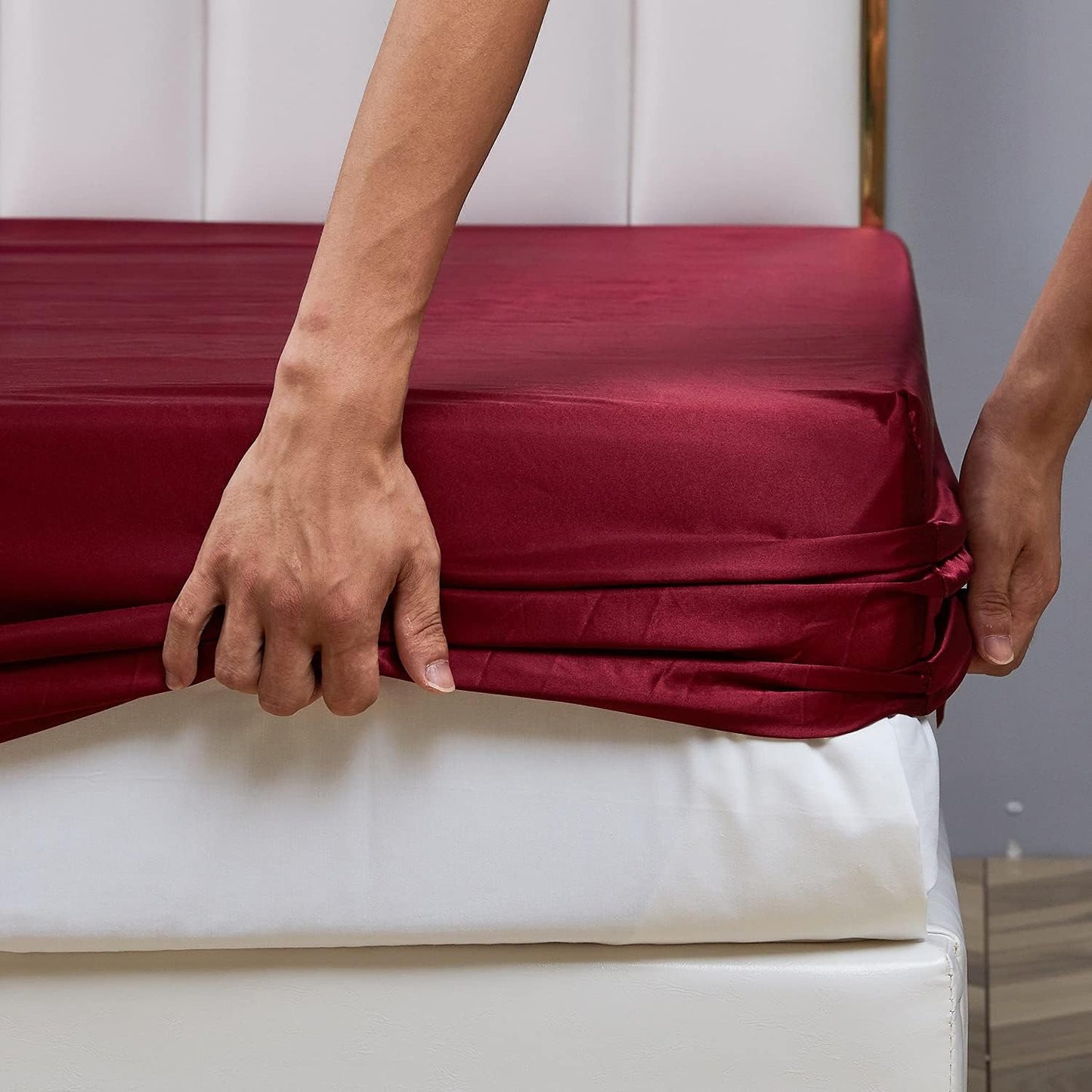 CoolNite Satin Sheet Set