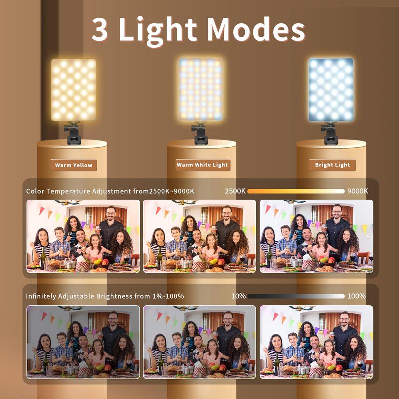 iGlow Pro™ Portable Clip-On Selfie Light