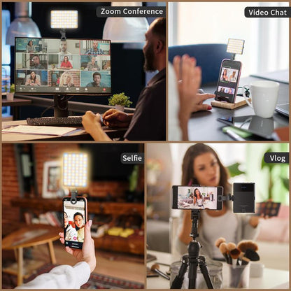 iGlow Pro™ Portable Clip-On Selfie Light