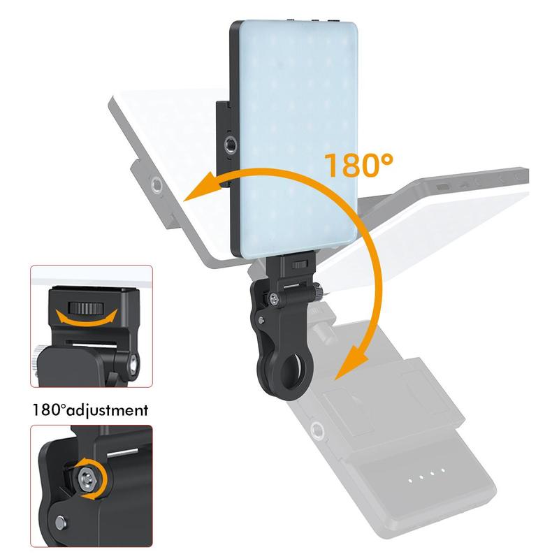 iGlow Pro™ Portable Clip-On Selfie Light
